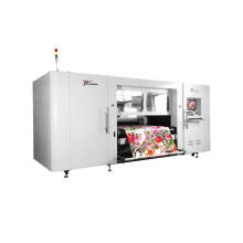 Hometextile printing machine for pigment solution